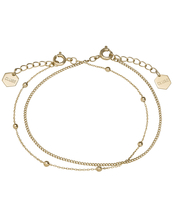 Essentielle Set of Two Fine Bracelets