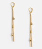 Falling Star Chain Drop Earrings