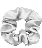 Faux Leather Scrunchie