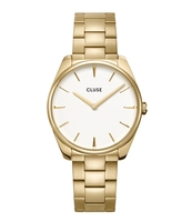 Feroce 3 Link Gold Plated White