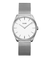 Feroce Mesh Silver Plated White