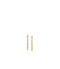 Fine Bar Stud Earrings