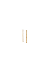 Fine Bar Stud Earrings