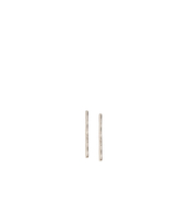 Fine Bar Stud Earrings