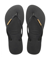 Flipflops Slim Logo Metallic