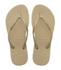 Flipflops Slim Logo Metallic