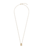 Force Tropicale Twisted Chain Tag Pendant Necklace
