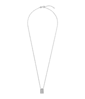 Force Tropicale Twisted Chain Tag Pendant Necklace