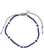 Friendly Lapis Lazuli Silver Bracelet
