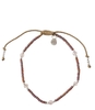 Friendly Rose Quartz Silver bracelet
