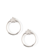 Front Facing Metal Star Hoops