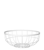 Fruit basket Open Grid metal