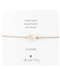 Gemstone Card Citrine Gold Plated Bracelet