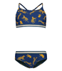 Girls Crop Top Bikini Leopard