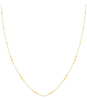 Goudkleurige ketting kralen