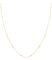 Goudkleurige ketting kralen