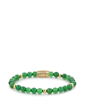 Green Harmony - 6mm - yellow gold plated