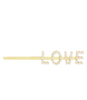 Haarschuifje love parel