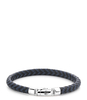 Half Round Braided Black-Blue