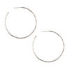 Hammered Hoop Earrings