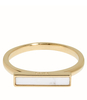 Idylle Marble Bar Ring