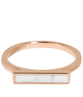 Idylle Marble Bar Ring