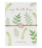 Jewelry Postcard Leaves