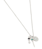 Ketting black onyx & malachite