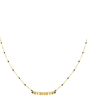 Ketting Goudkleurig Kralen Muntjes