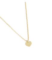 Ketting klein hartje 38+5CM