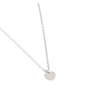 Ketting klein hartje 38+5CM