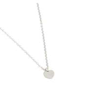 Ketting klein hartje 38+5CM