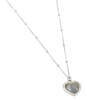 Ketting Labradorite hartje