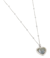 Ketting Labradorite hartje