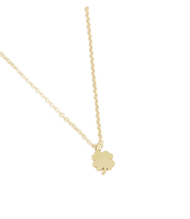 Ketting met klaver 38+5CM