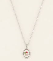 Ketting wildflower ovaal
