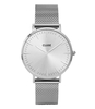 La Boheme Mesh Silver Colored Black