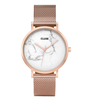 La Roche Mesh Rose Gold Plated White