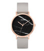 La Roche Rose Gold Plated Black Marble