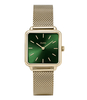 La Tetragone Mesh Gold Plated Forest Green