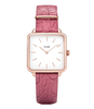 La Tetragone Rose Gold Plated White