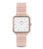 La Tetragone Single Link Rose Gold Colored