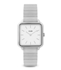 La Tetragone Single Link Silver Colored