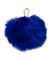 Large Fur Pom Trinkets Gold