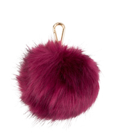 Large Fur Pom Trinkets Gold