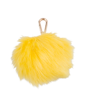 Large Fur Pom Trinkets Gold