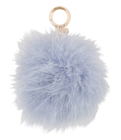 Large Fur Round Feather PomPom