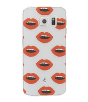 Lips Softcase Samsung Galaxy S6 Edge