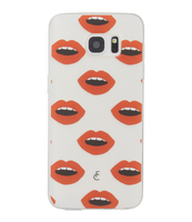 Lips Softcase Samsung Galaxy S7 Edge