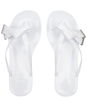Luzzi Origami Bow Flip Flop Rude